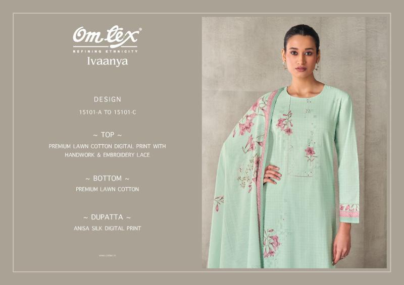Omtex ivaanya dress materials low price in india wholesale online